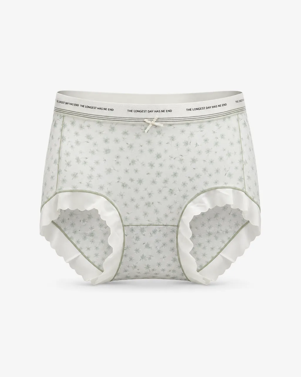 Women's Floral Ruffle-Trim Briefs - Style 33031