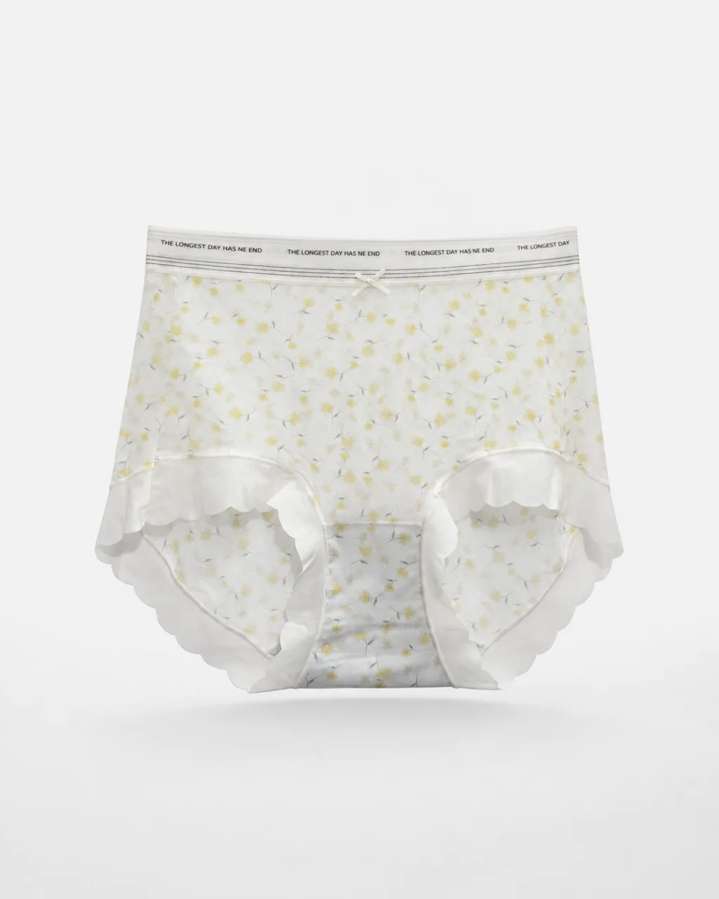 Women's Floral Ruffle-Trim Briefs - Style 33031