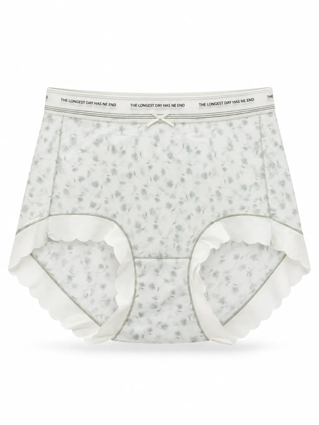 Women's Floral Ruffle-Trim Briefs - Style 33031