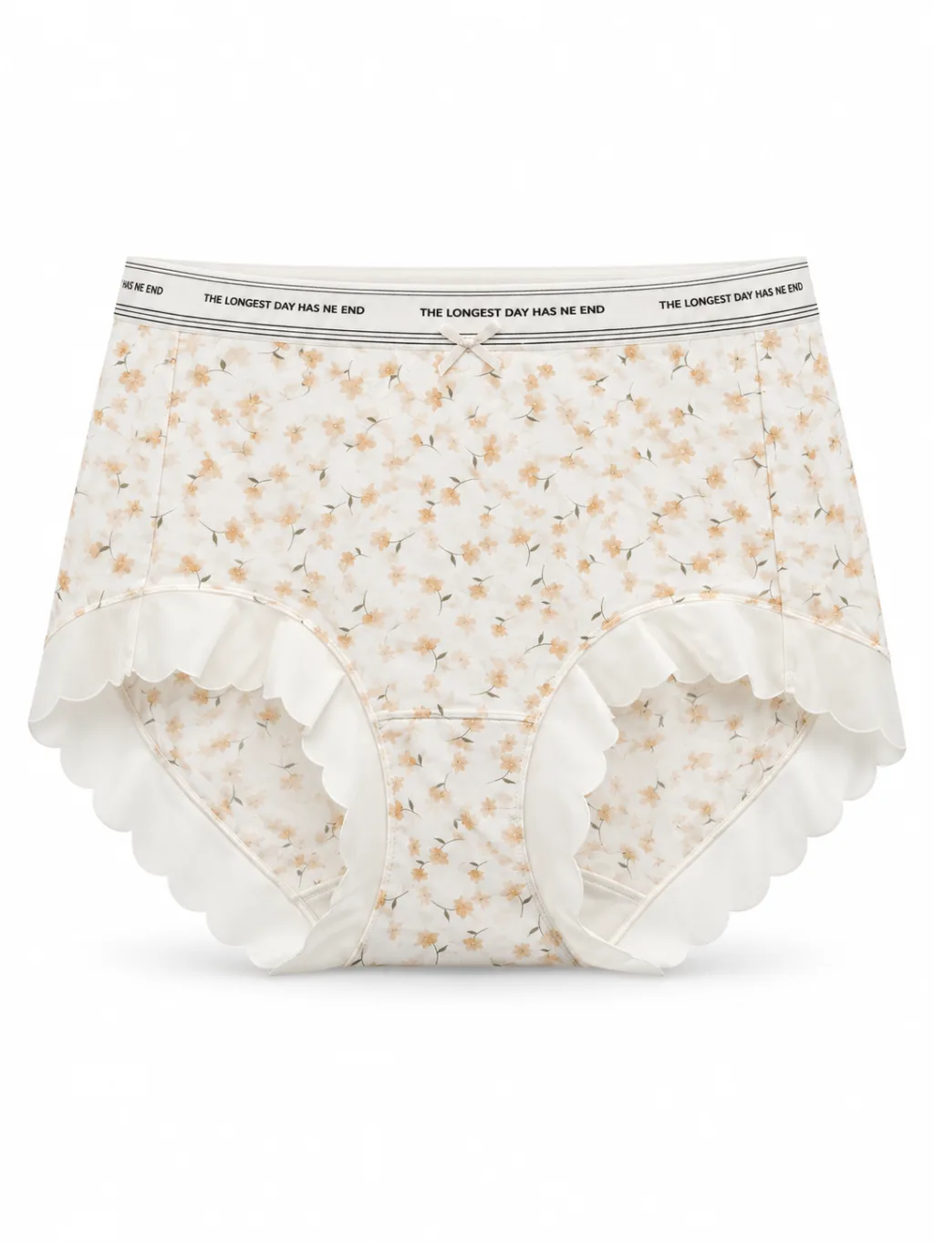 Women's Floral Ruffle-Trim Briefs - Style 33031