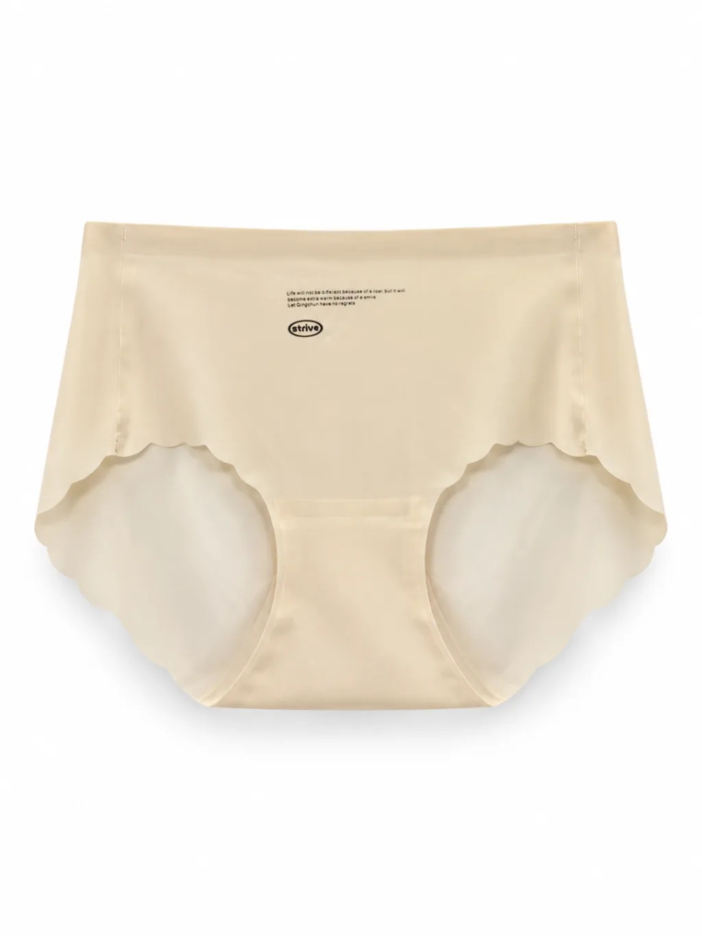 Women's Scallop-Edge Comfort Briefs - Style 8502