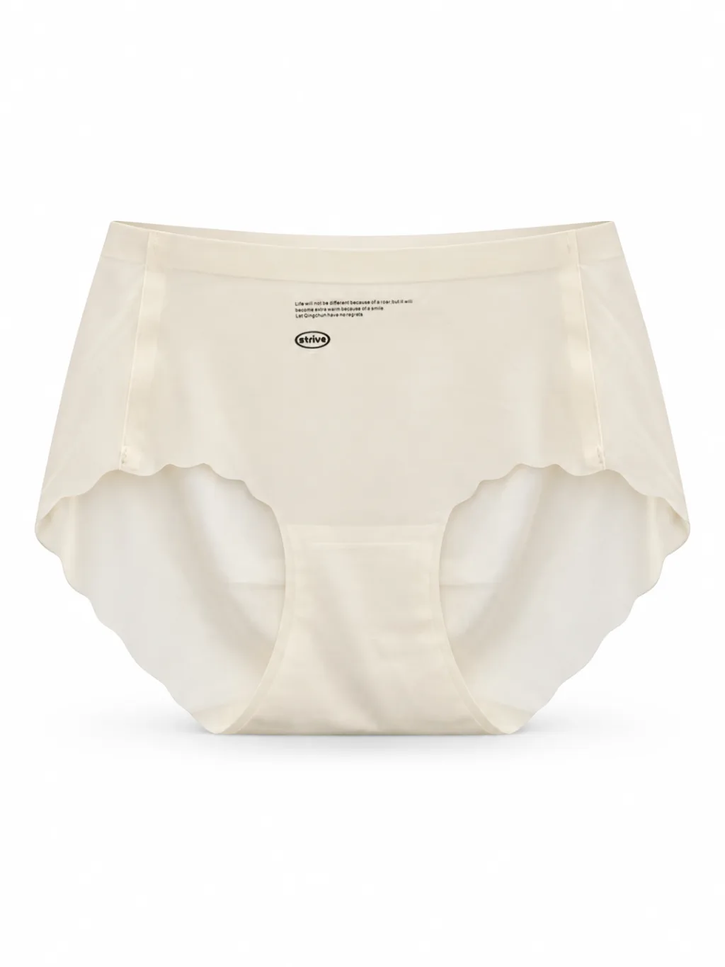 Women's Scallop-Edge Comfort Briefs - Style 8502