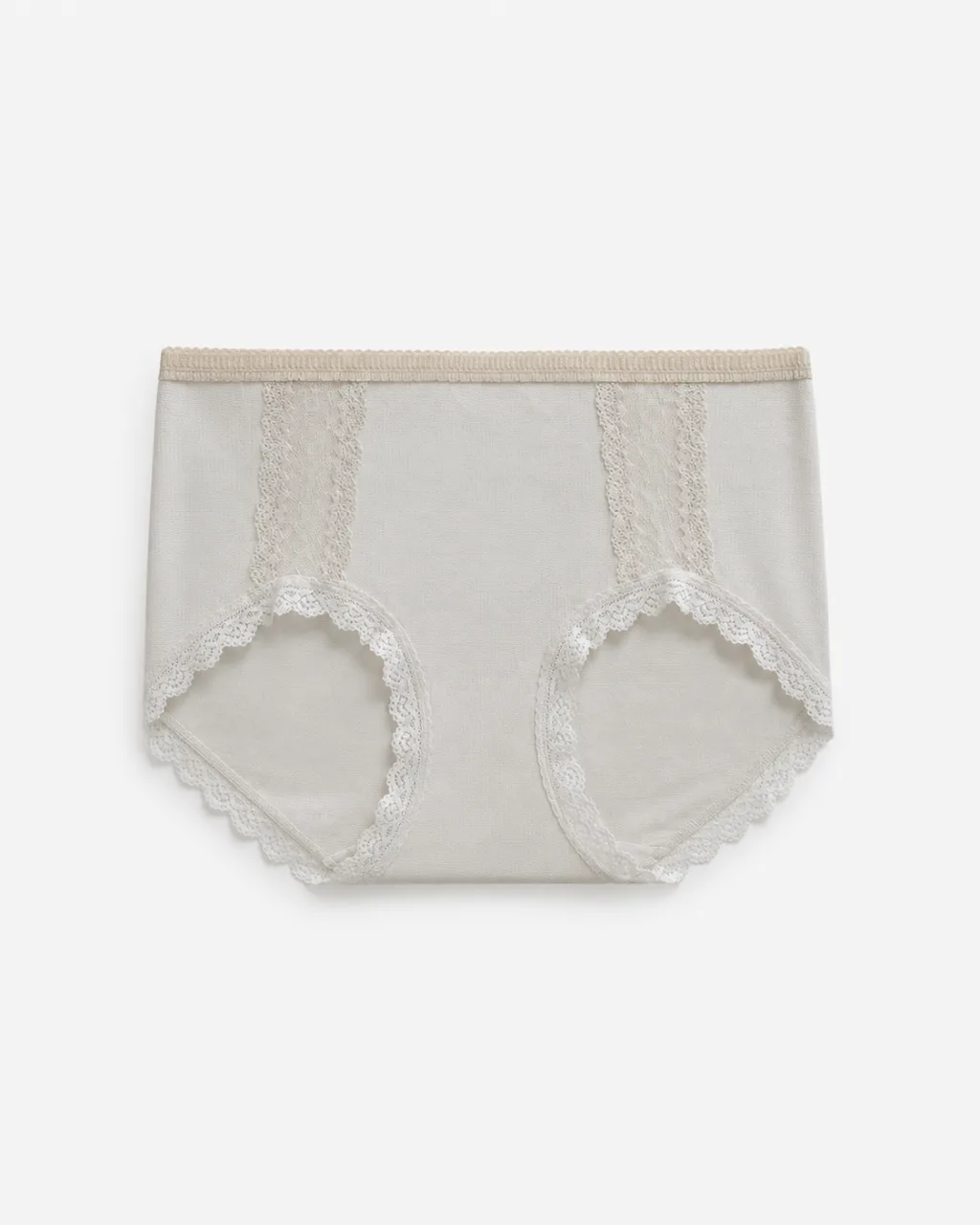 Women's Lace-Trim Comfort Briefs - Style 2133