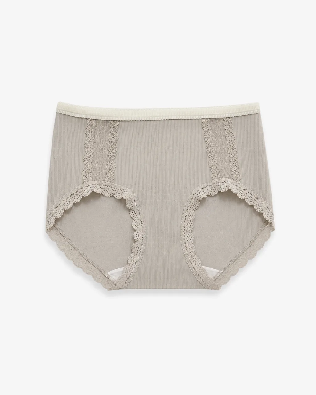 Women's Lace-Trim Comfort Briefs - Style 2133