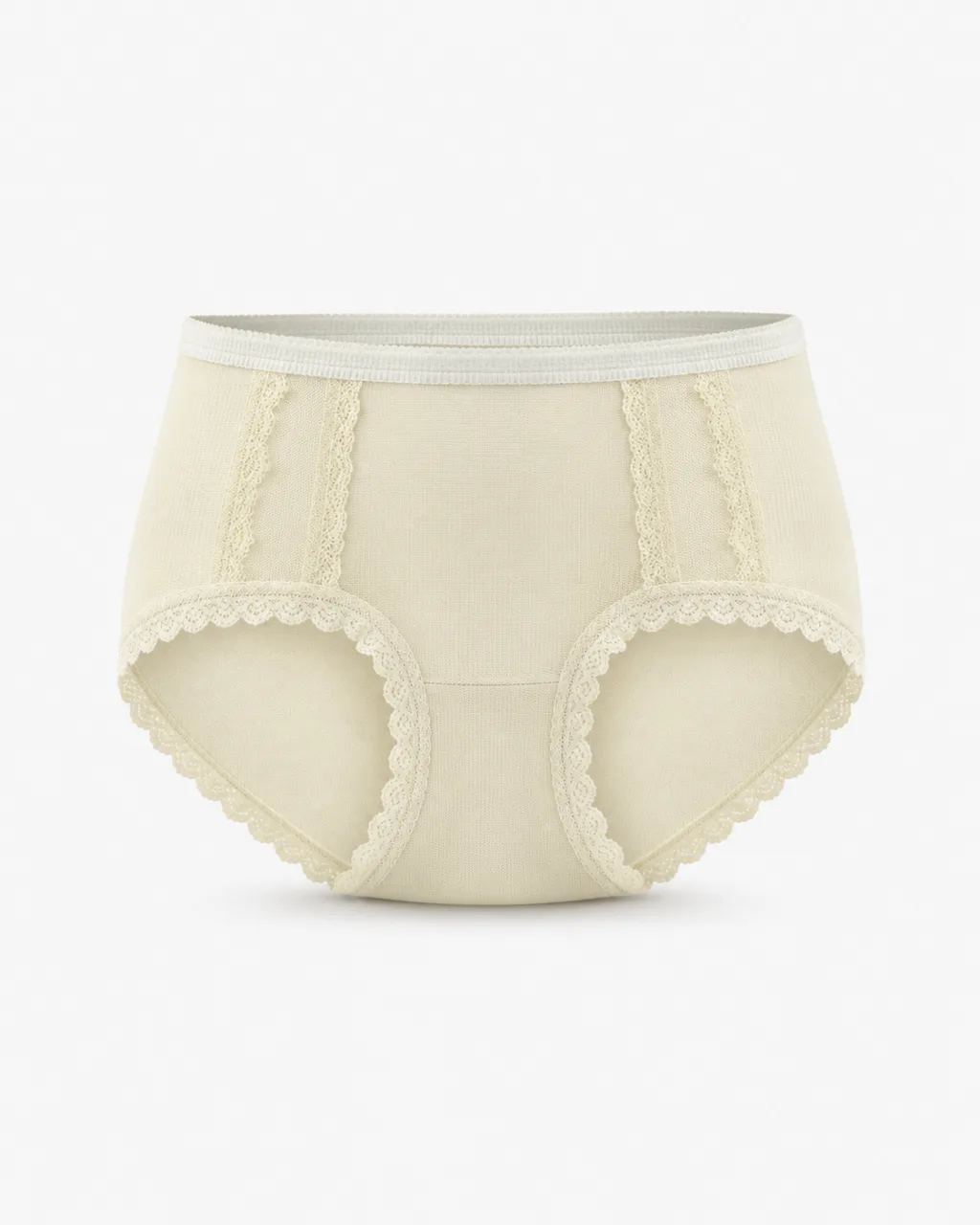 Women's Lace-Trim Comfort Briefs - Style 2133