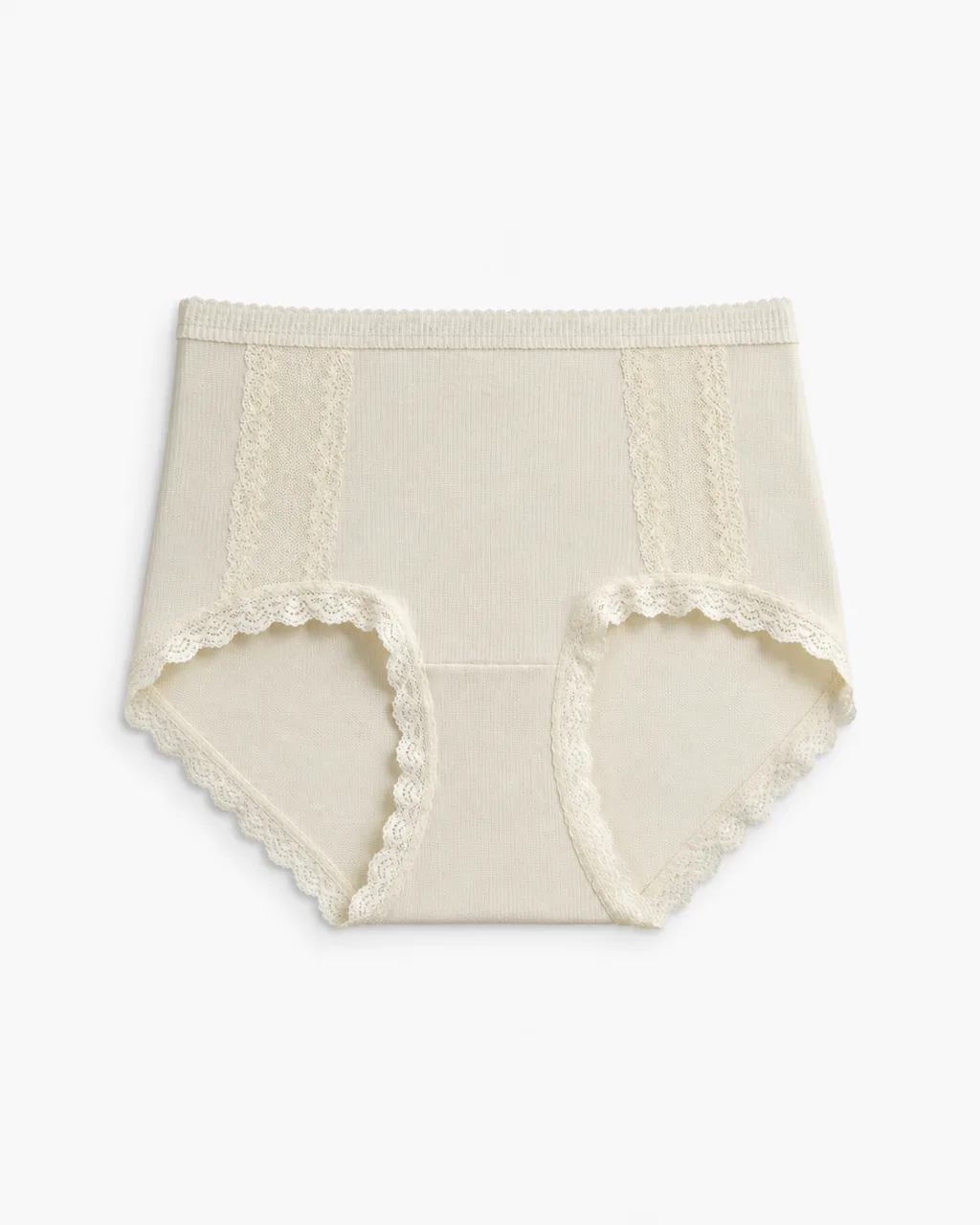 Women's Lace-Trim Comfort Briefs - Style 2133
