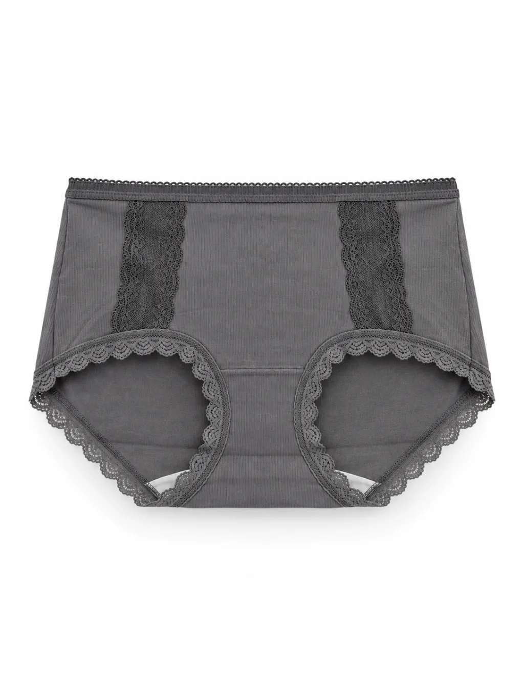 Women's Lace-Trim Comfort Briefs - Style 2133