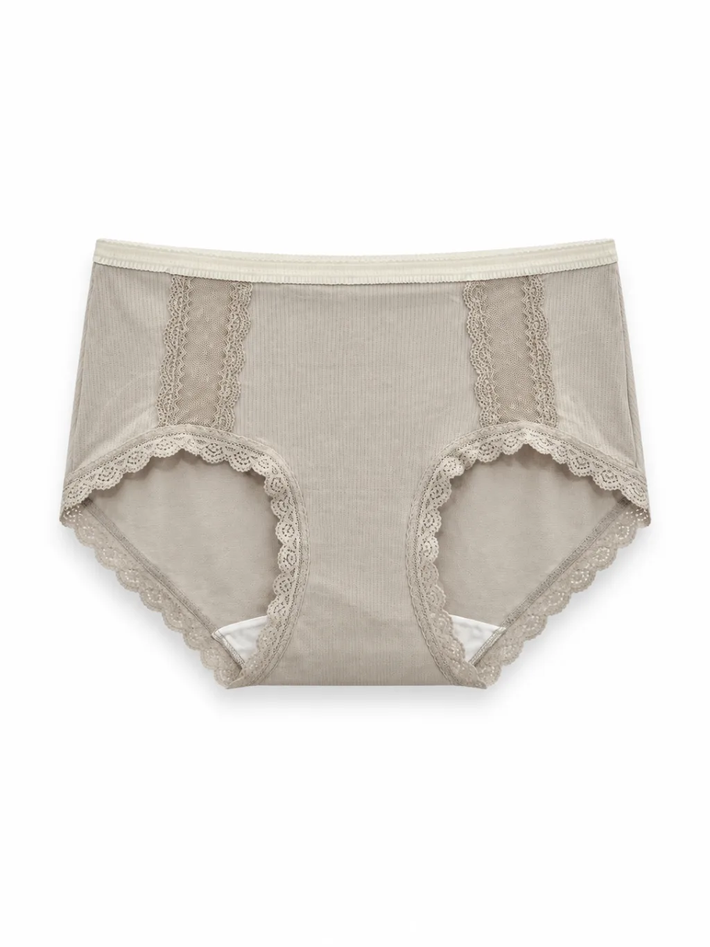Women's Lace-Trim Comfort Briefs - Style 2133