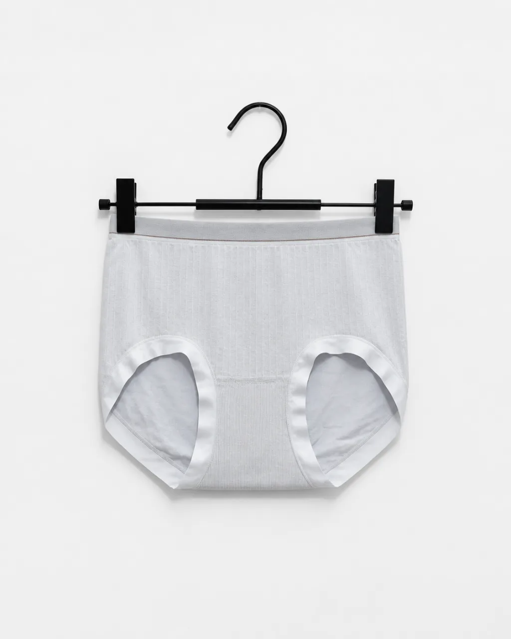 Women's Bow-Detail Ribbed High-Waist Briefs - Style 6621