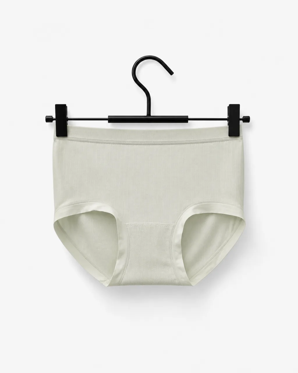 Women's Bow-Detail Ribbed High-Waist Briefs - Style 6621