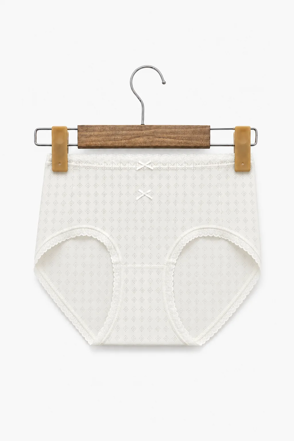 Women's Lace-Panel Printed Briefs - Style 5171