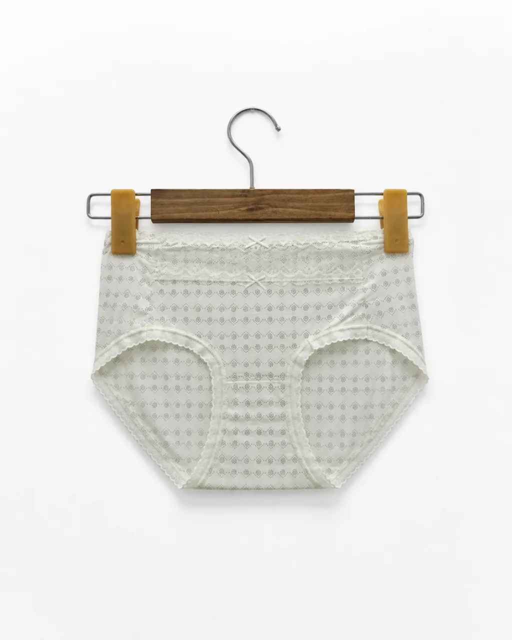 Women's Lace-Panel Printed Briefs - Style 5171