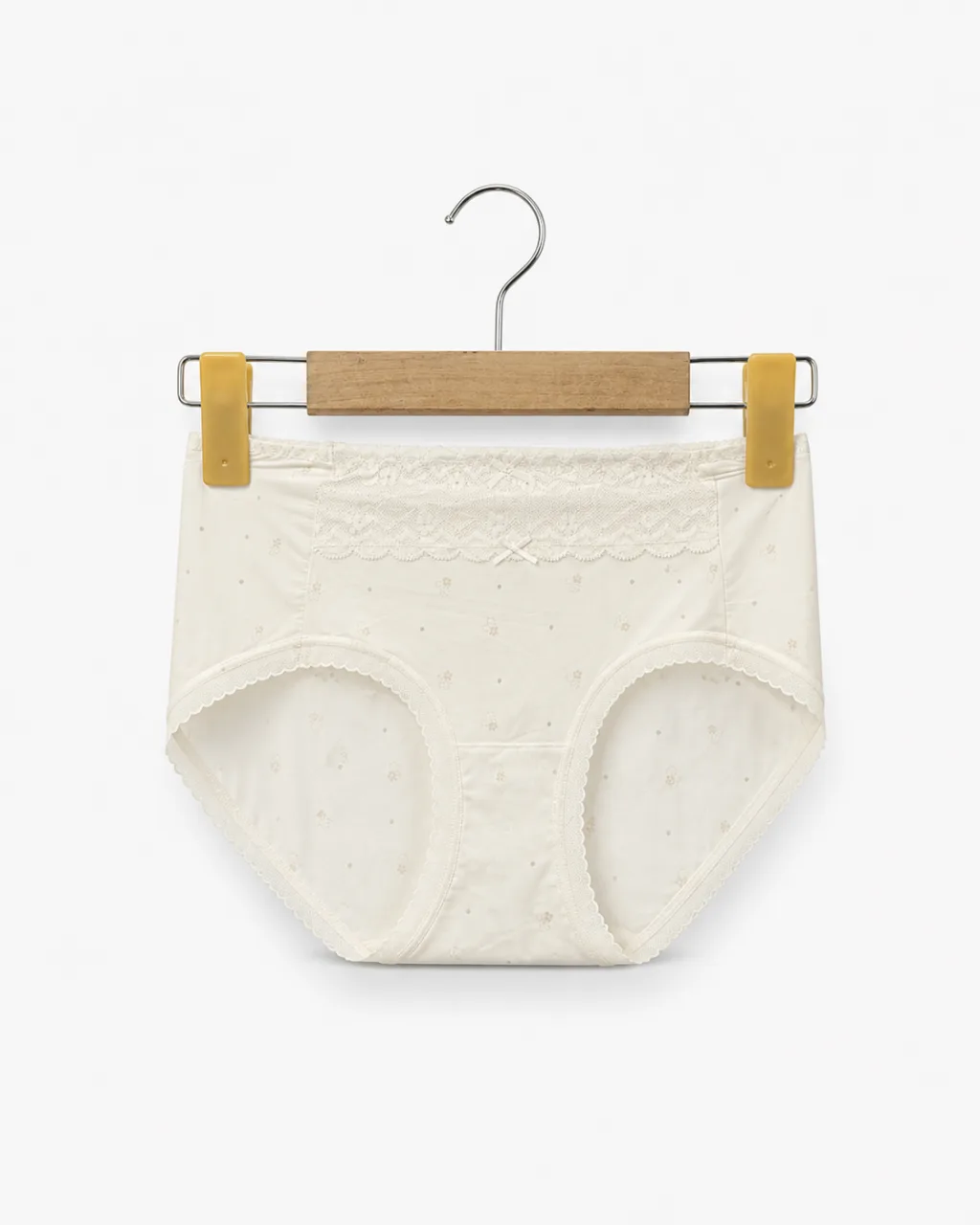 Women's Lace-Panel Printed Briefs - Style 5171
