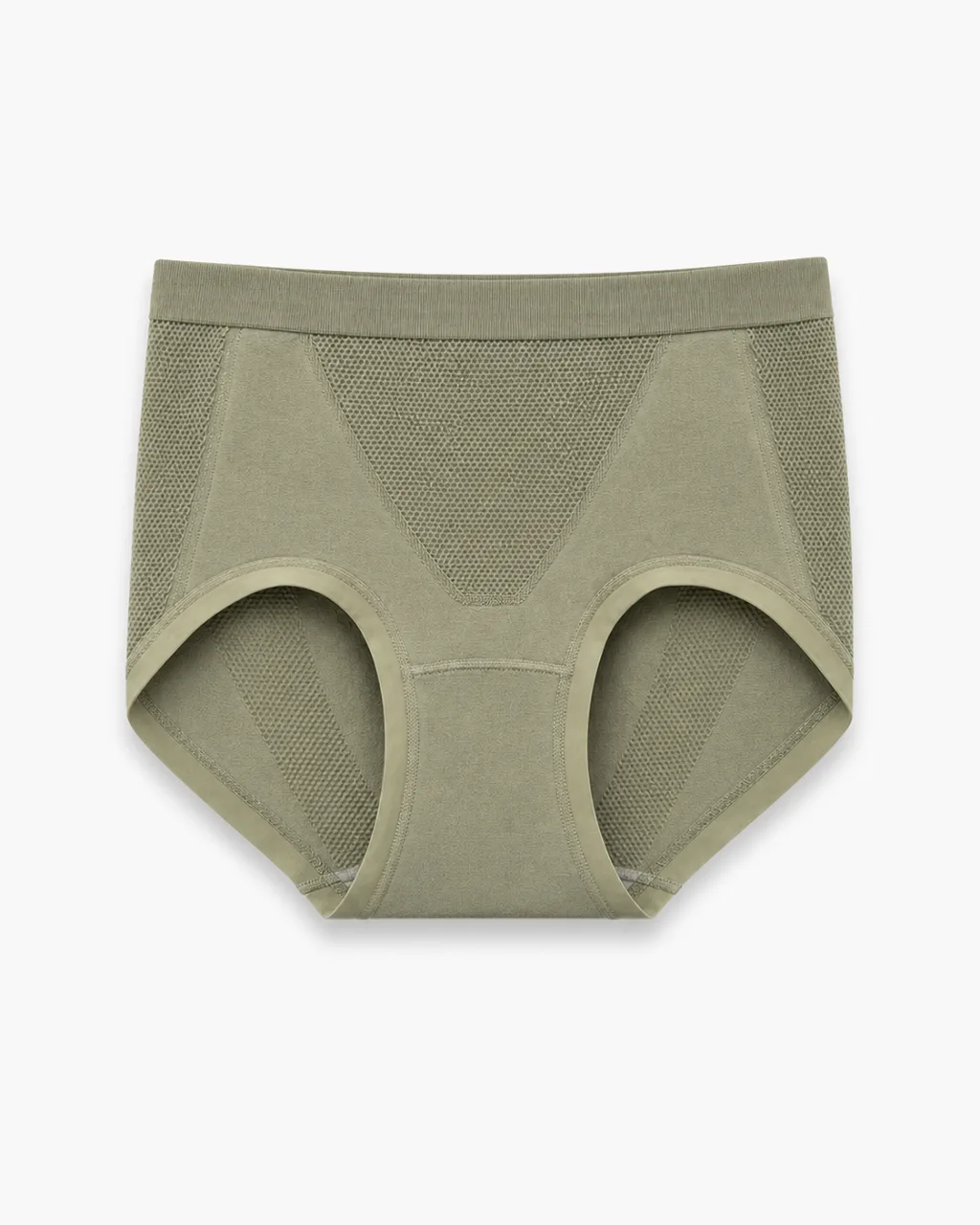 Women's 32-Needle Zoned-Knit High-Waist Panty - Style 1285