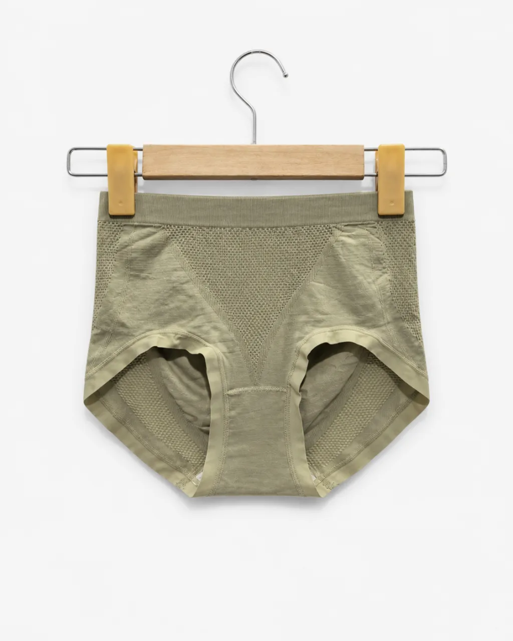 Women's 32-Needle Zoned-Knit High-Waist Panty - Style 1285