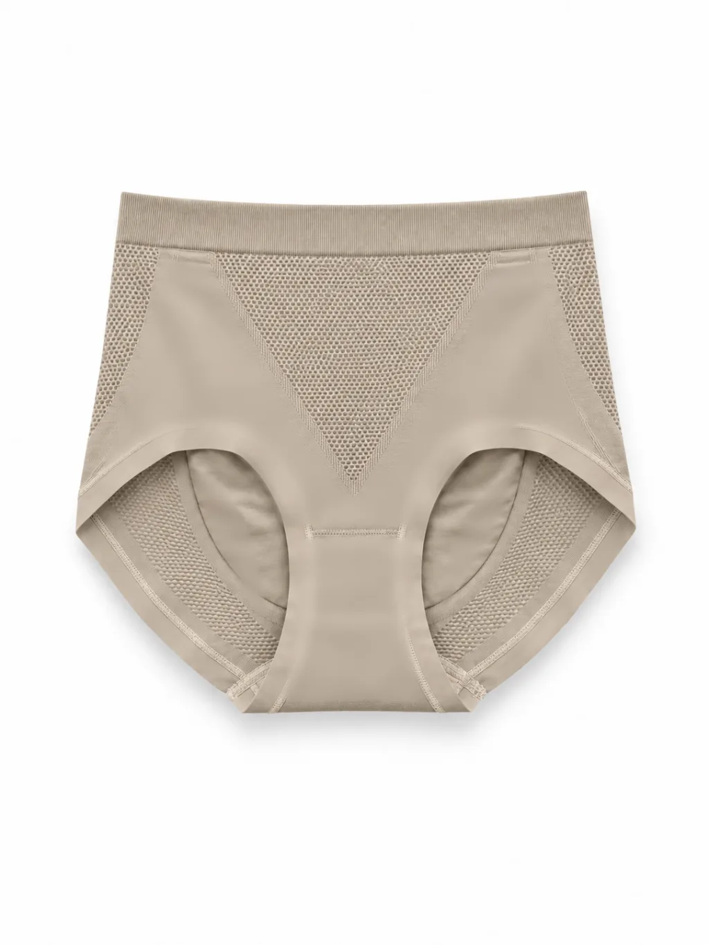 Women's 32-Needle Zoned-Knit High-Waist Panty - Style 1285