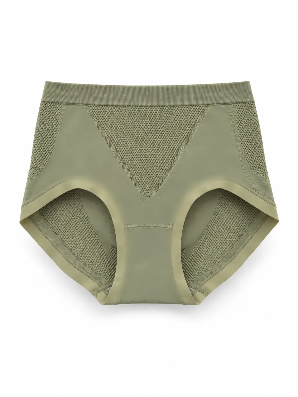 Women's 32-Needle Zoned-Knit High-Waist Panty - Style 1285