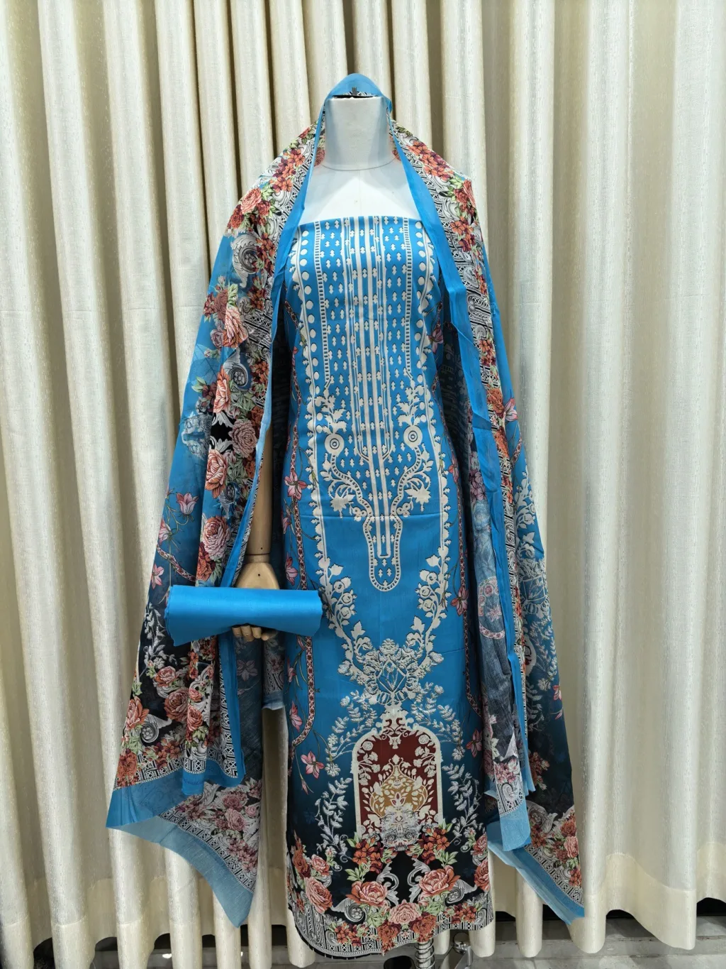 Zam Zam Turquoise Tribal Medallion