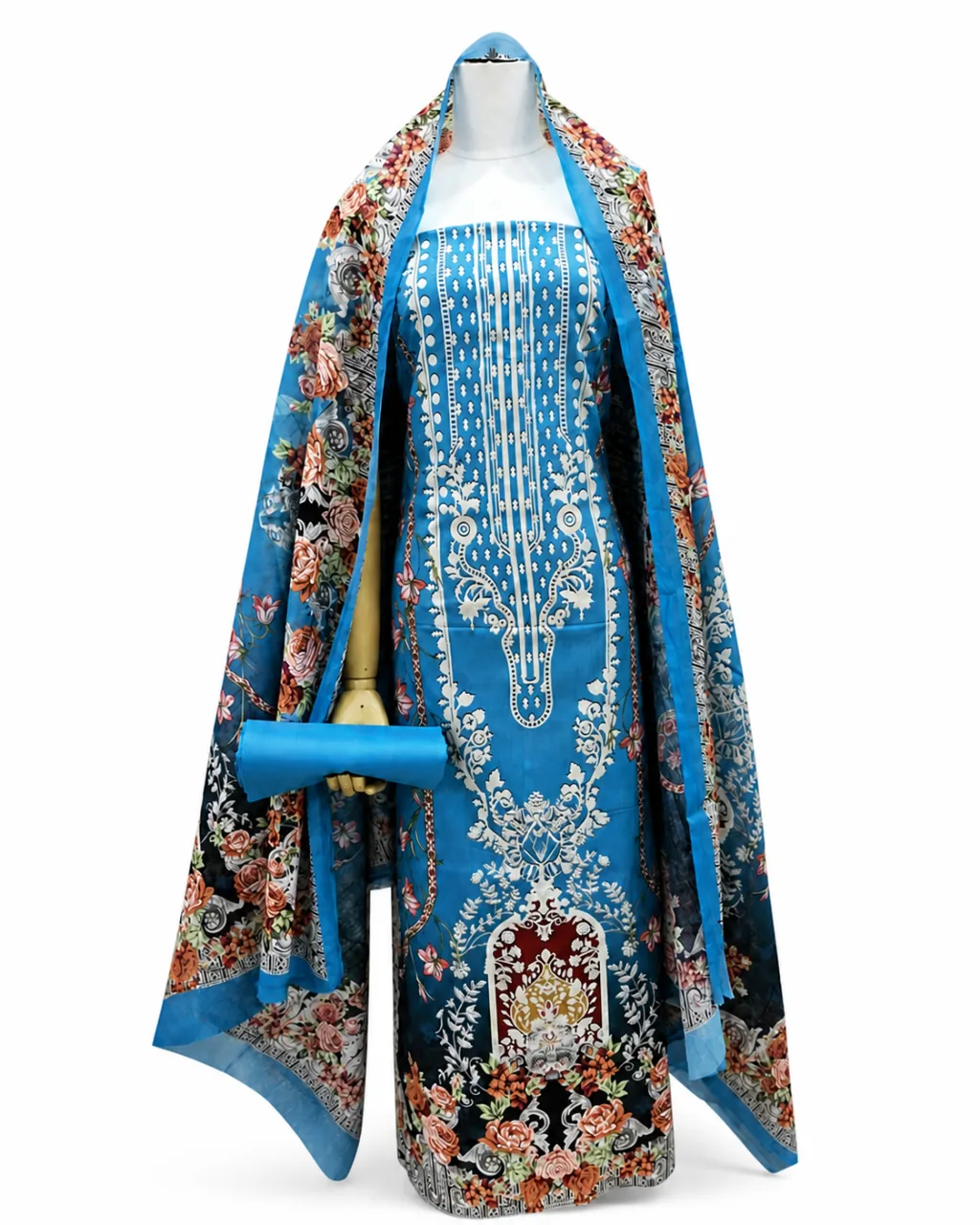 Zam Zam Turquoise Tribal Medallion