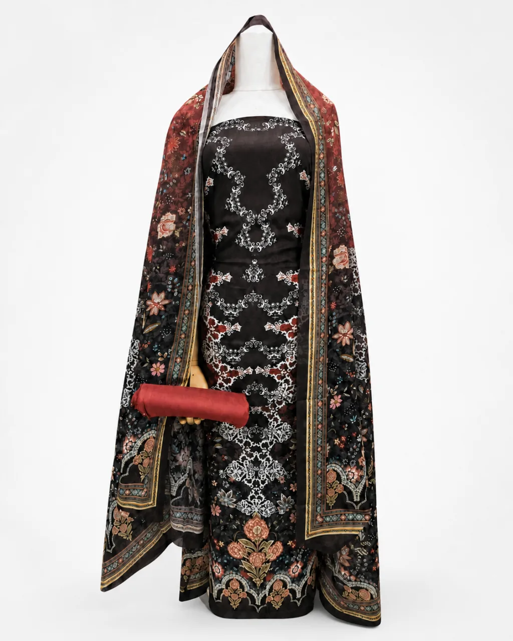 Zam Zam Black Rose Garland