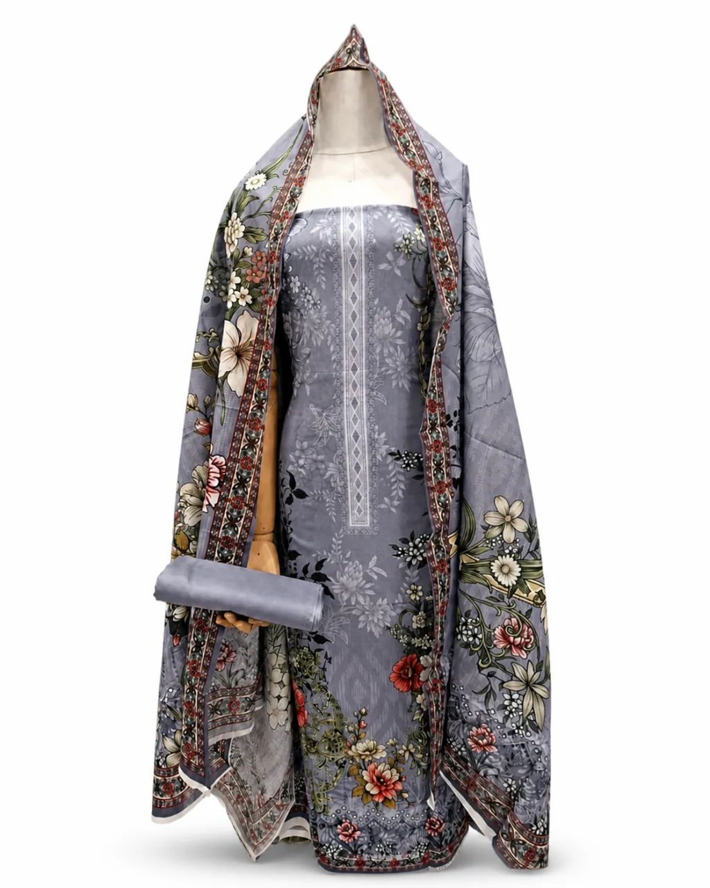 Zam Zam Gray Moonlit Garden