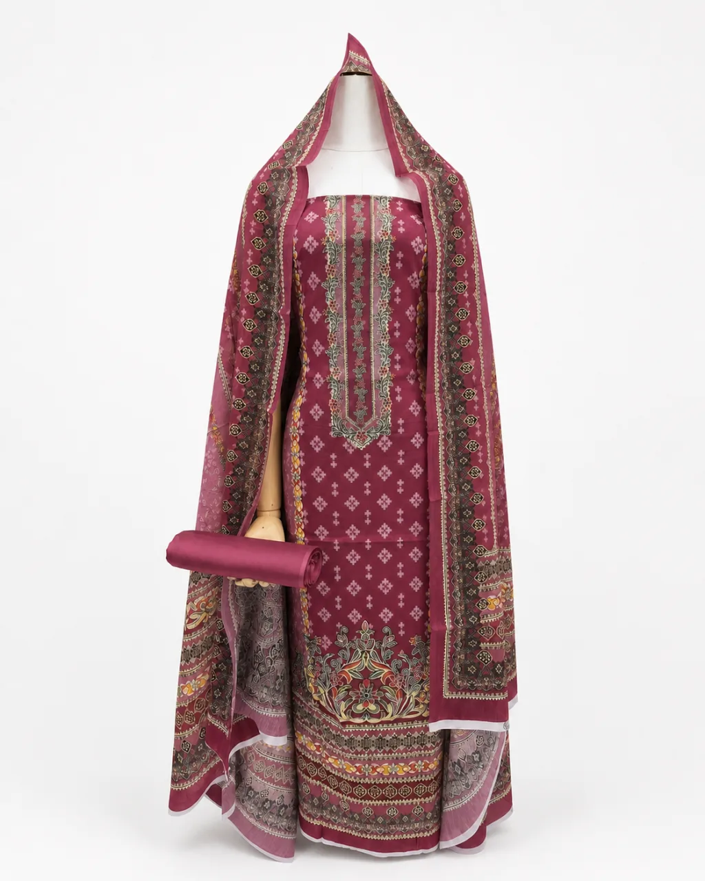 Zam Zam Floral Diamond Tapestry