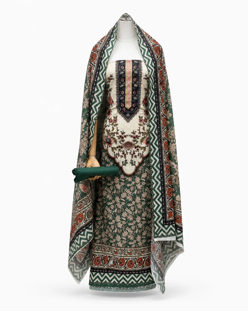 Zam Zam Ivory Folk Necklace
