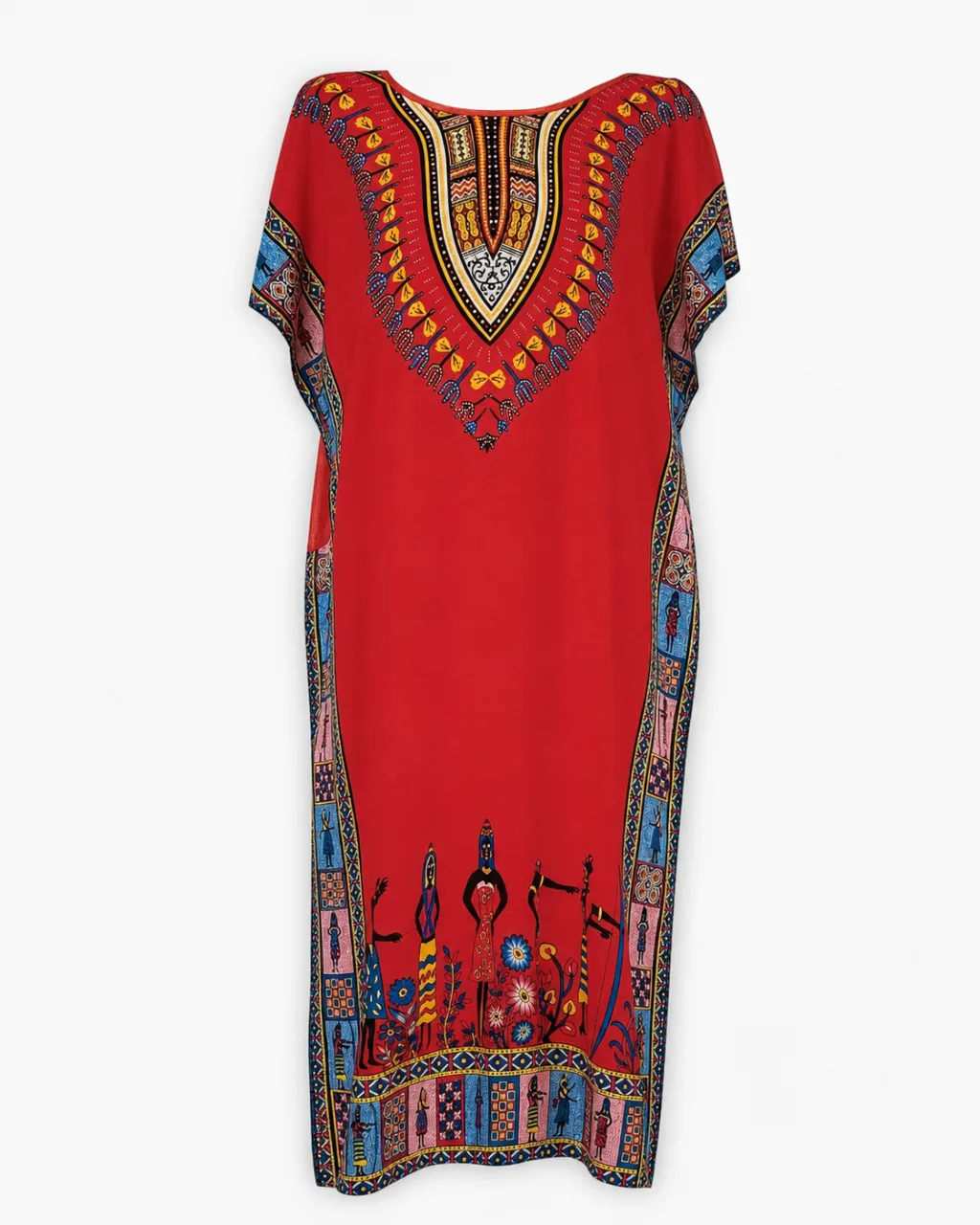 Kaftan Dashiki Print Dress