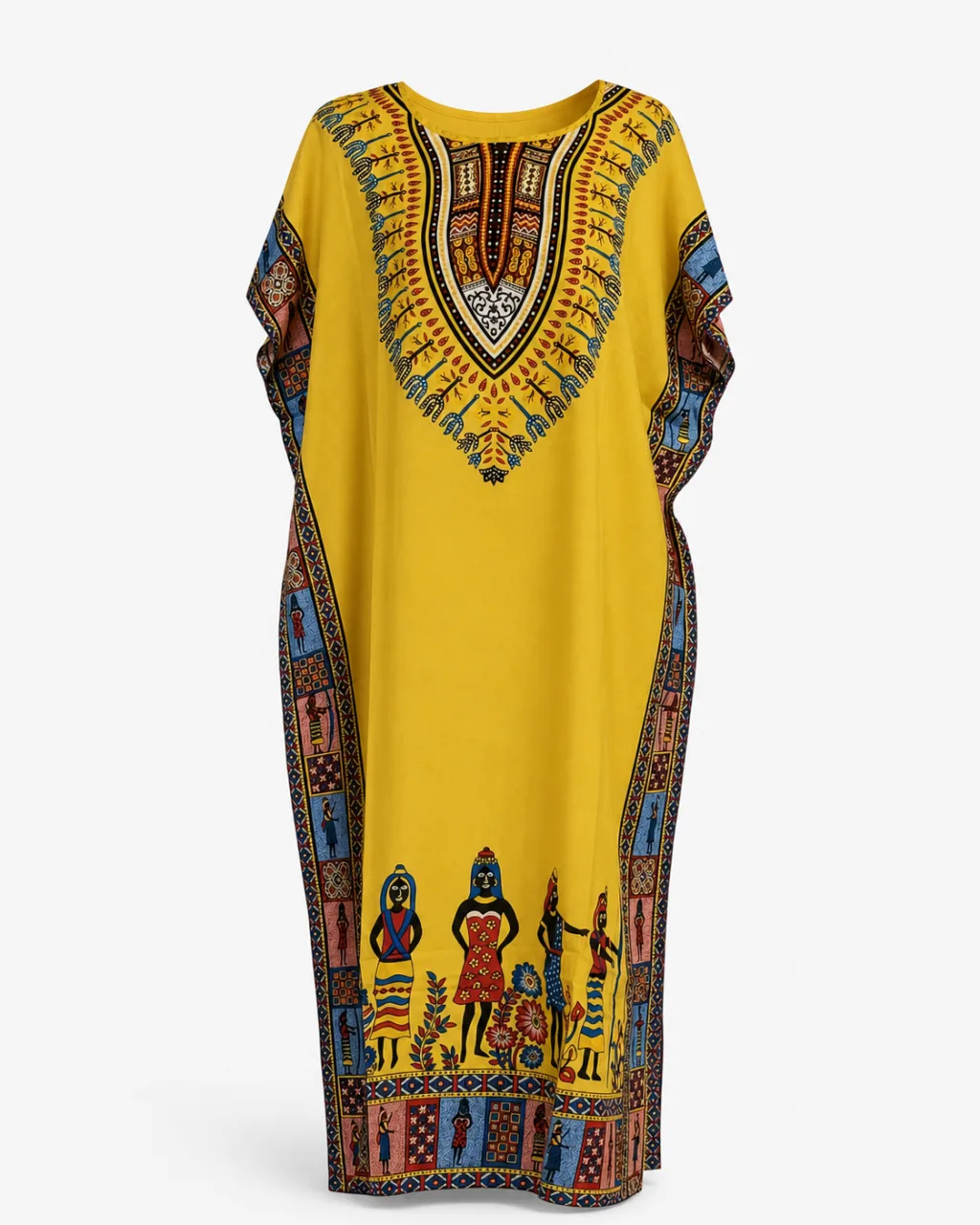 Kaftan Dashiki Print Dress