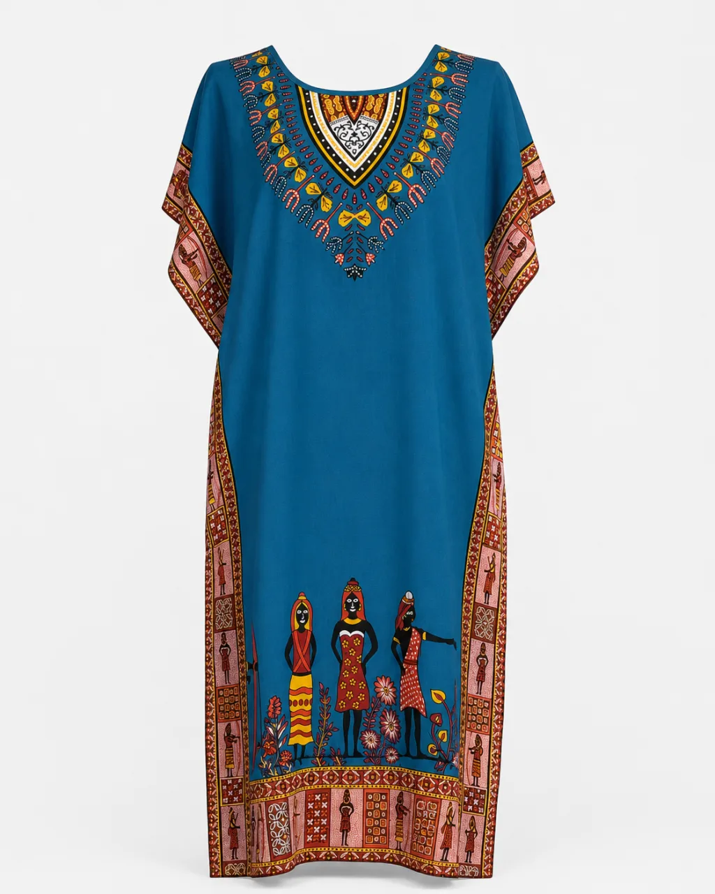 Kaftan Dashiki Print Dress