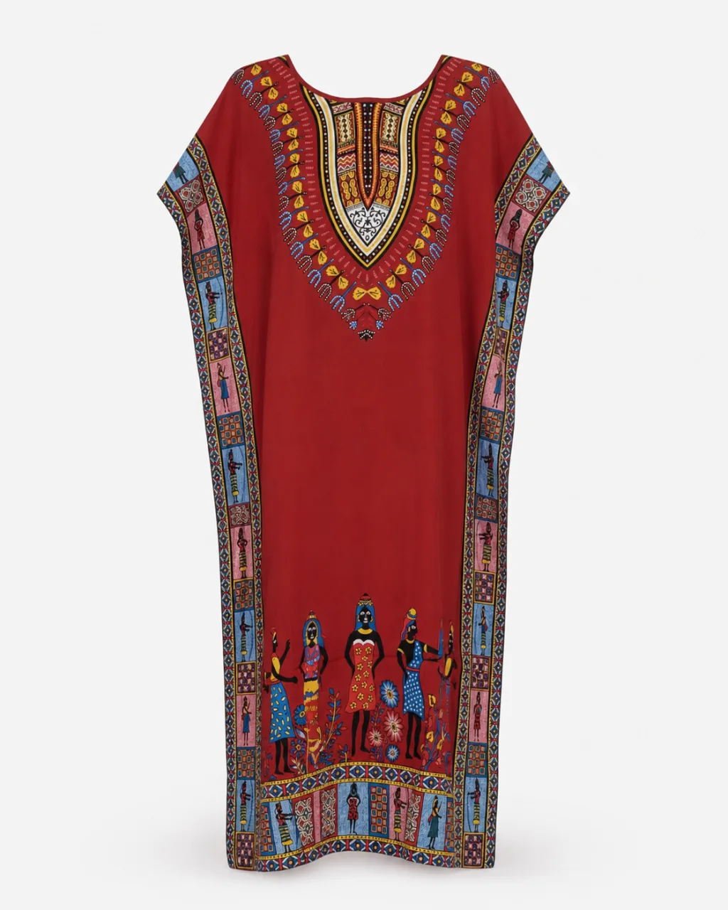 Kaftan Dashiki Print Dress