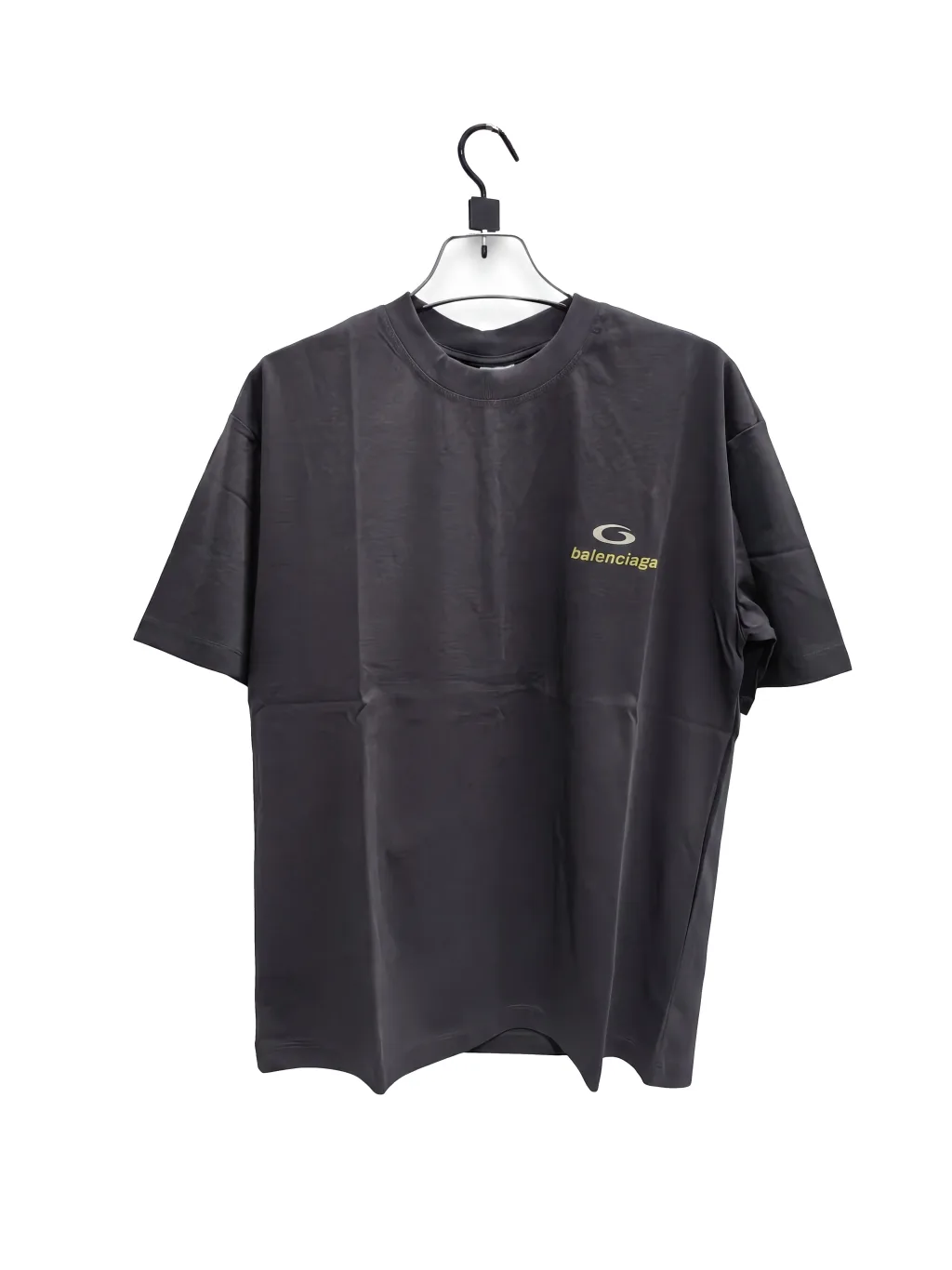 Men's Grey Logo Print T-Shirt