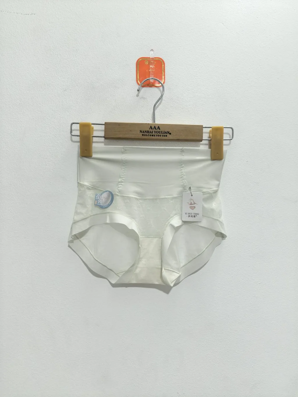 Women's Mesh-Panel High-Waist Briefs - Style 1001