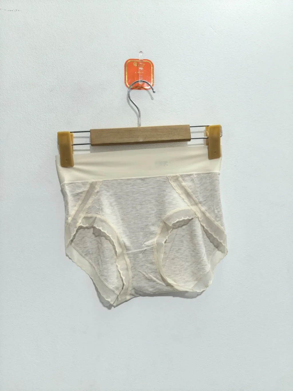 Women's Mesh-Trim High-Waist Panty - Style 218