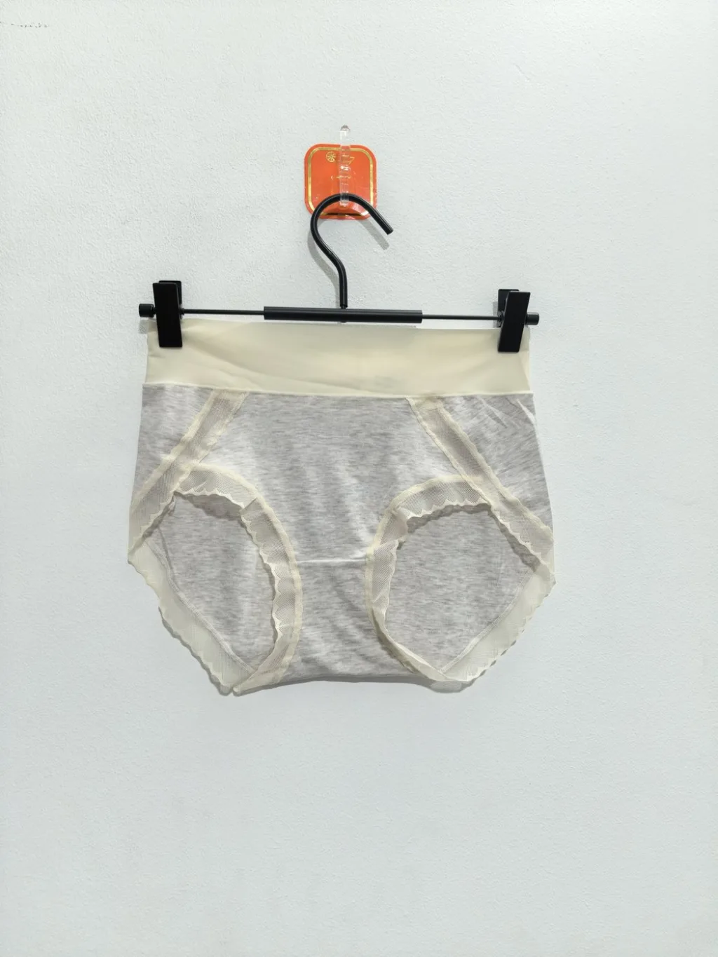 Women's Mesh-Trim High-Waist Panty - Style 218