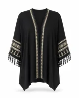 Embroidered Kimono Jacket - image 1
