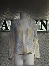 Crochet Open Cardigan - image 1