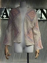 Crochet Open Cardigan - image 5