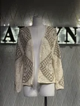 Crochet Open Cardigan - image 6
