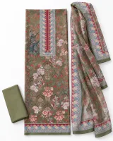 Zam Zam Olive Scalloped Charm - ছবি 1