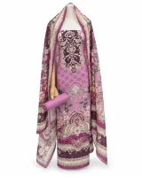 Zam Zam Lilac Damask Melody - ছবি 2