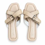 Buckle Strap Flat Sandals - ছবি 5