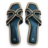 Strappy Flat Sandals - ছবি 3