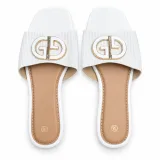 Embellished Slide Sandals - ছবি 5