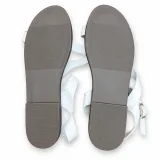 Buckle-Ankle Strappy Flat Sandals - ছবি 2