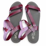 Buckle-Ankle Strappy Flat Sandals - ছবি 7
