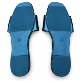 Crystal-Style Buckle Flat Slide Sandals - ছবি 4
