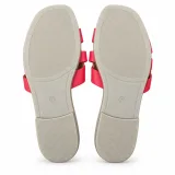Chain-Detail Cross-Strap Flat Slides - ছবি 6