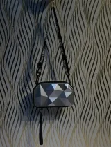 Diamond Geometric Mini Suitcase - image 2