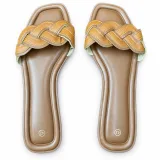 Braided-Strap Flat Slide Sandals - ছবি 5
